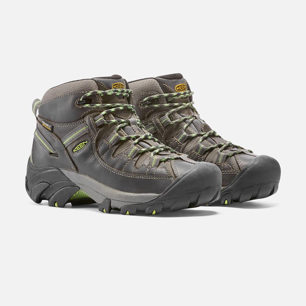 Keen Outdoor Bot Kadın Koyu Gri - Targhee Ii Waterproof Mid - Türkiye JMYI95386